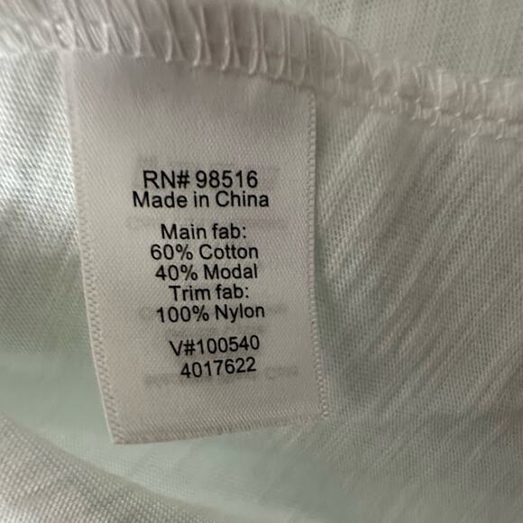 Coldwater Creek Sheer Polka Dot Tulle Tiered Ruffle SleevelessTop Tank Small/8 - Picture 6 of 6